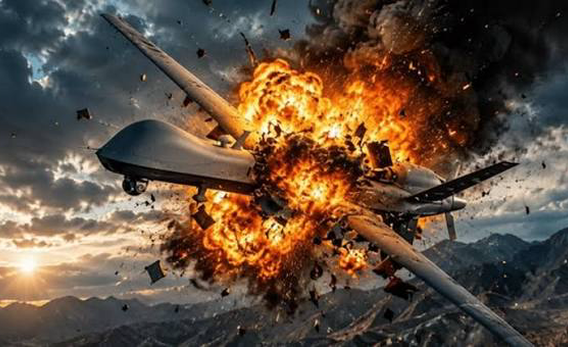 منهدم-شدن-پنجاه-و-چهارمین-فروند-mq-9-آمریکا-در-تنگه-هرمز
